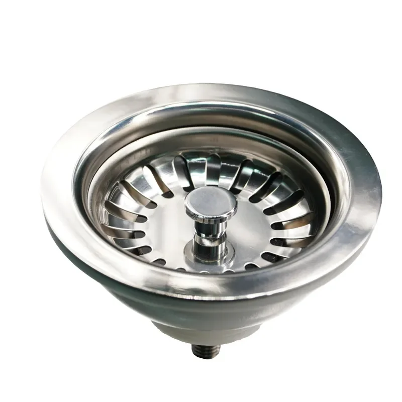 Certified Kitchen Sink Filter Round Single Double Bowl Stainless Steel 304