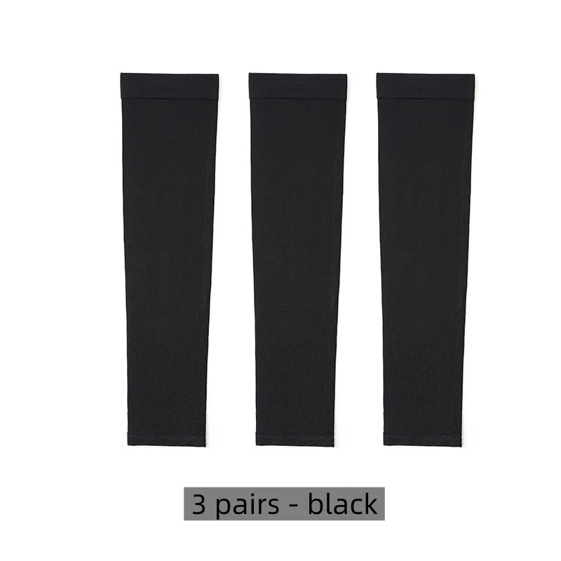 AliExpress NONE 2/3Pairs Summer UV Protection Ice Sleeves Men Wemen Sports Cycling Driving Sun Protection Elastic Arm Sleeves