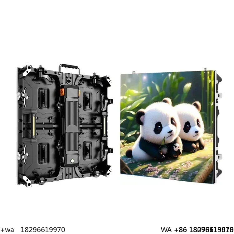 

Indoor P2.97/P3.91 LED Display Full Color Flexible Portable Rental Screen for Events
