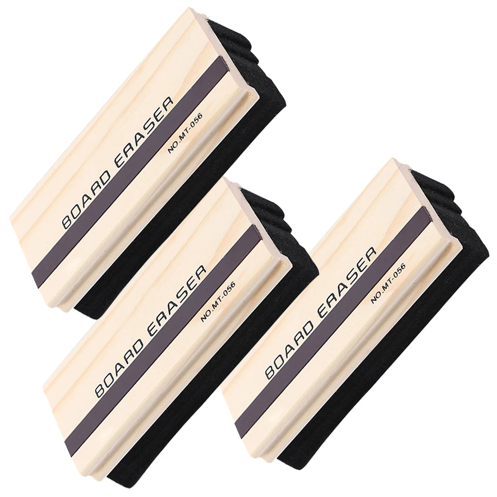 

Mini Magnetic Chalkboard Eraser Rubber Strips Compact Lightweight Dust Reduction Kids Home Office Use Felt