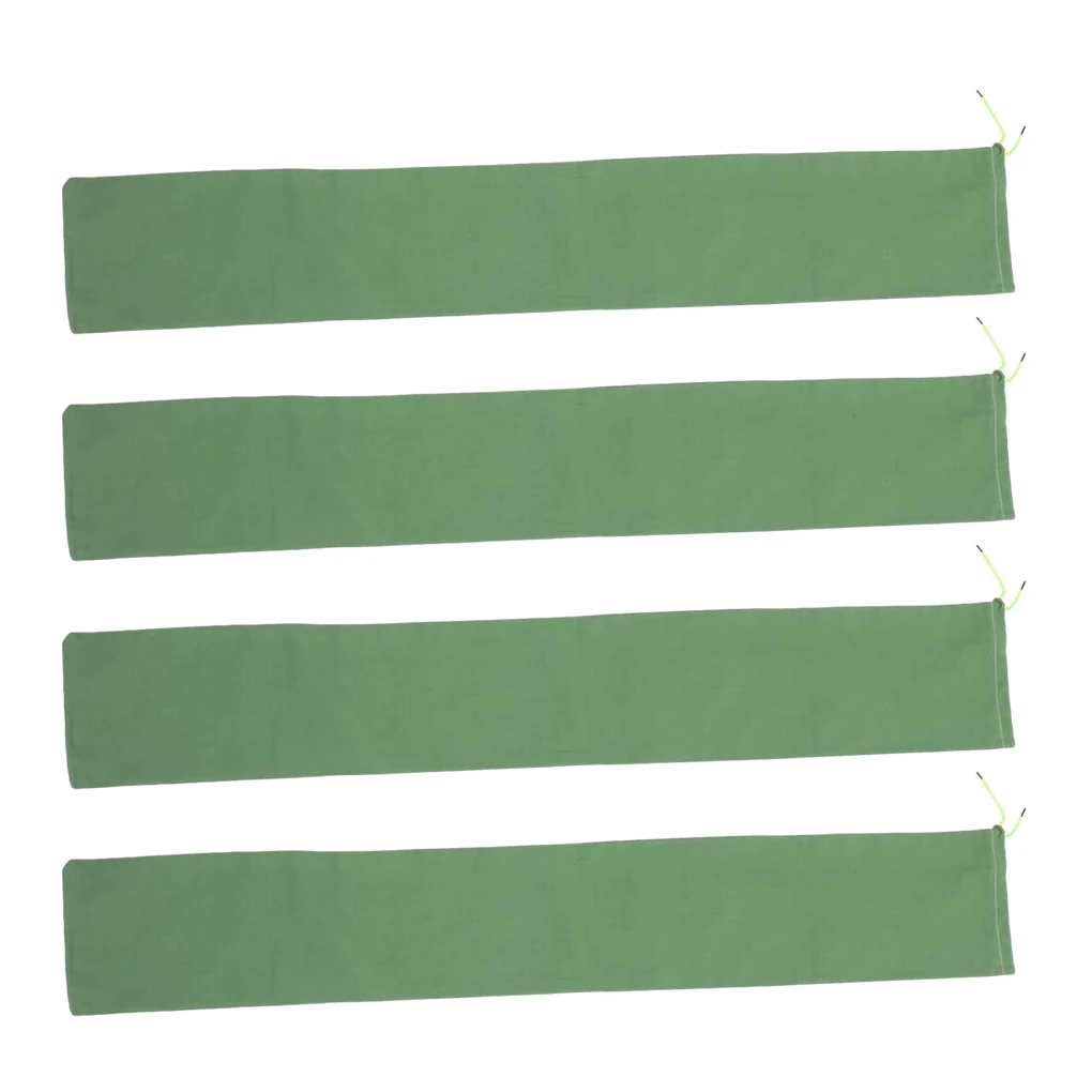Sacchetti riutilizzabili per il controllo delle inondazioni da 4 pezzi Sacchetti di sabbia lunghi in tela versatili e affidabili per inondazioni 150 cm * 19 cm