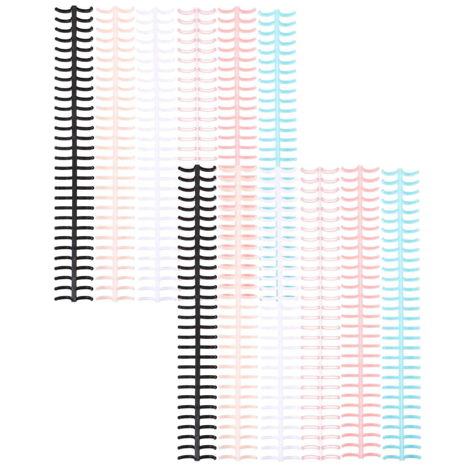 Notebook Binding Spines Spiral Notebook Coils Spirals Comb Bindings