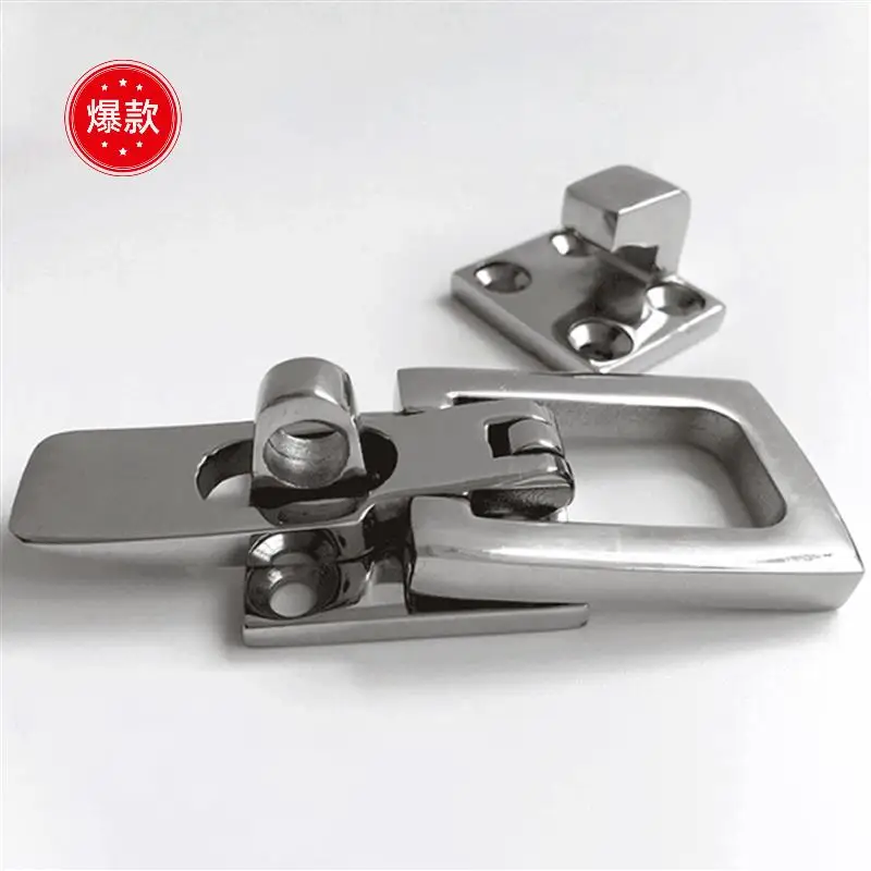 

4X Marine-Grade 316 Stainless Steel Boat Deck Locker Hatch Anti-Rattle Latch Fastener Clamp Marine Hardware Accessories