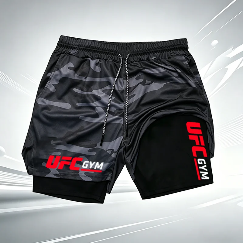Summer men's printed UFC GYM 2 - Running Gear Men recension och pris