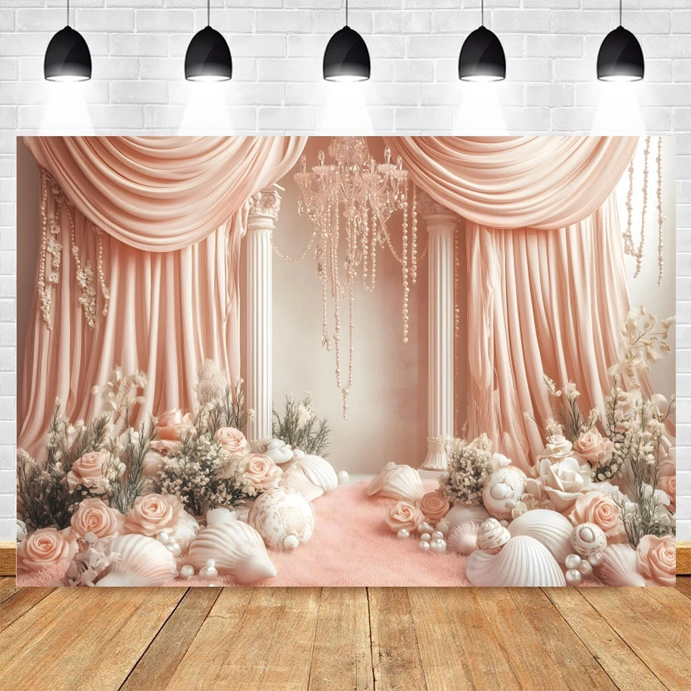 Photography Background for Wedding Boho Flowers Butterfly Kids Birthday Baby Shower Portrait Decor Backdrop Photo Studio Props