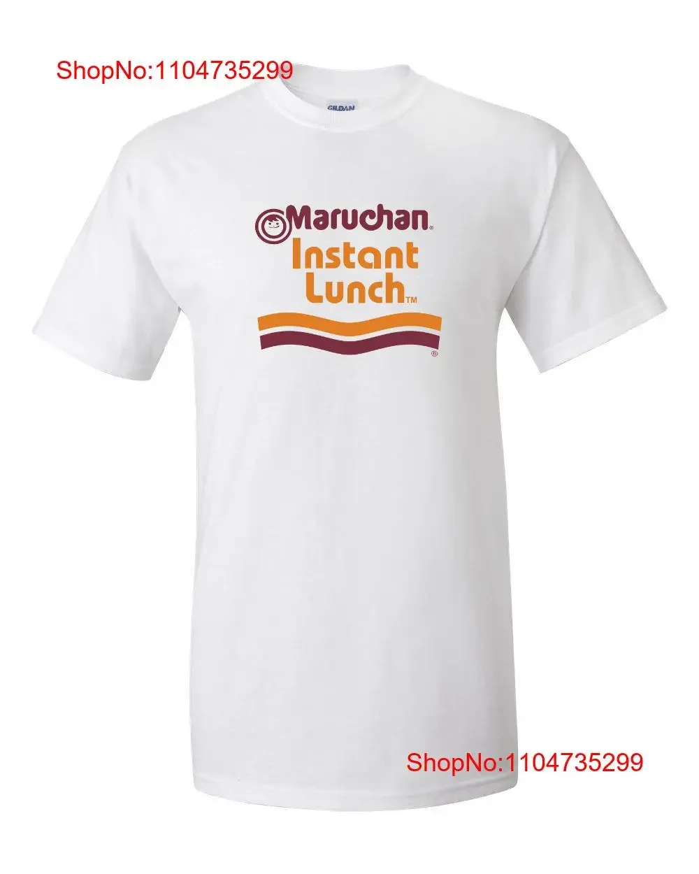 Maruchan Ramen Noodles Camiseta DryBlend Múltiples tamaños vintage Lavado Unisex Elegante Transpirable Ropa de diseñador Cómodo