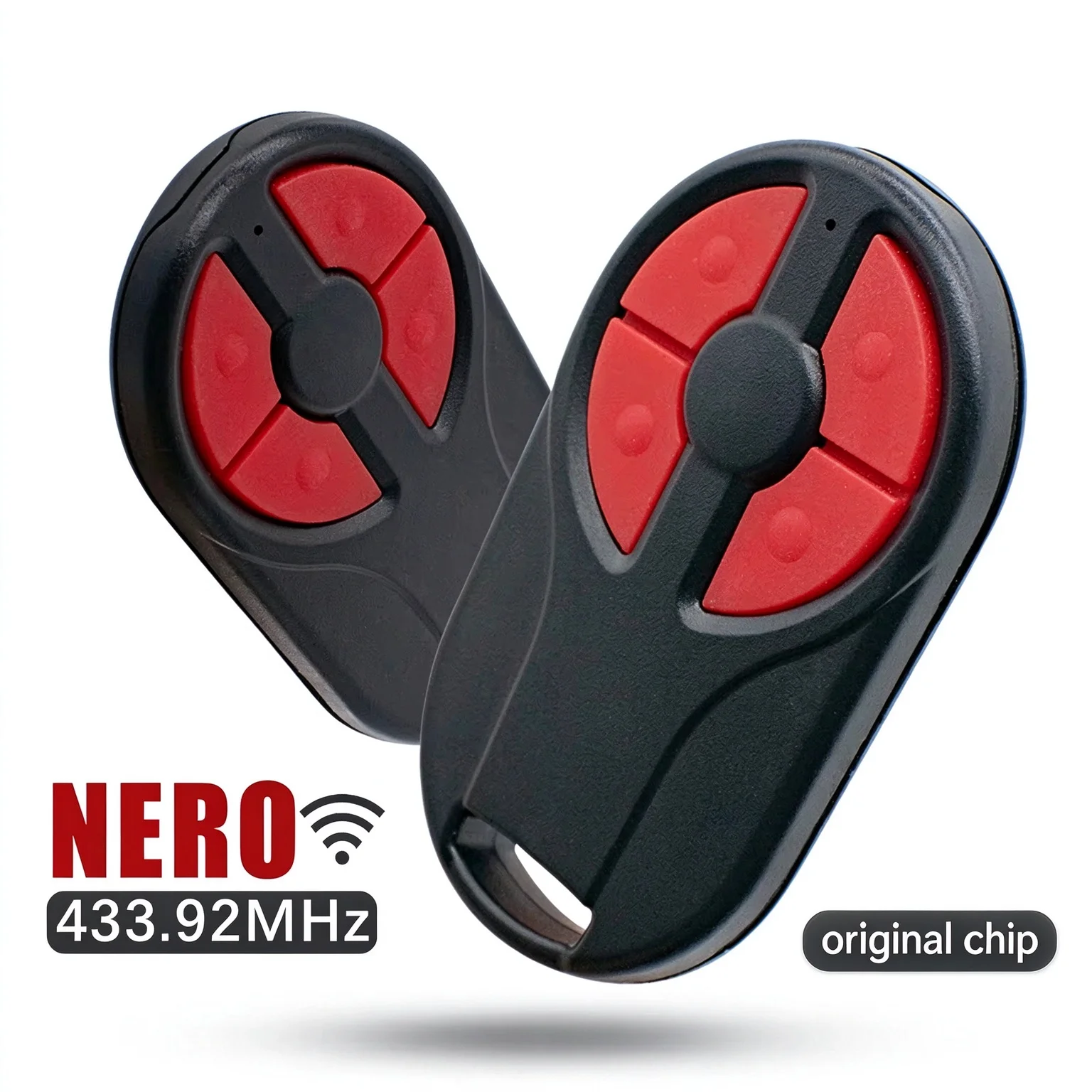 NERO Radio 8101-2M 433.92MHz Rolling Code Remote Control 2 Channels For Nero Radio Receiver Garage Gate Door Roller Barrier