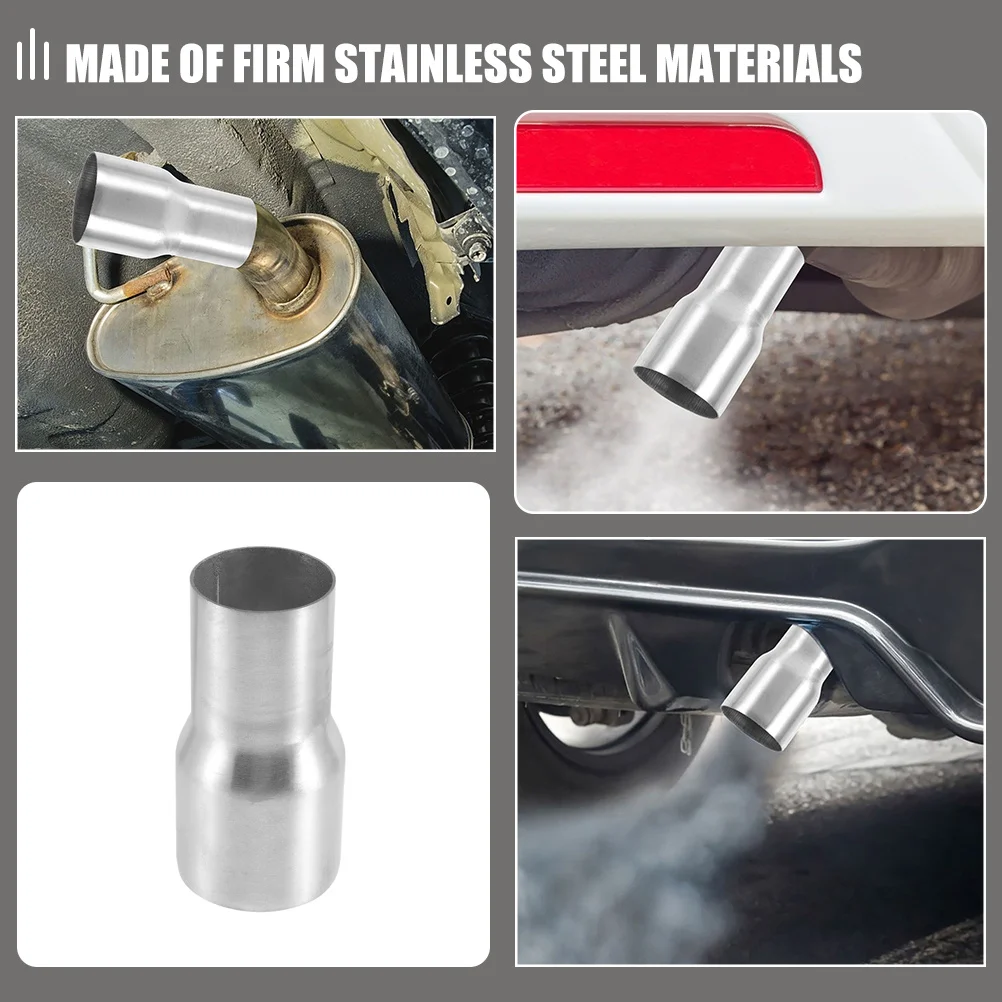 

Universal Exhaust Connector Sleeve Coupler 76Mm To 63Mm Car Exhaust Reducer Adapter Stainless Steel Fuel Efficient Durable Easy