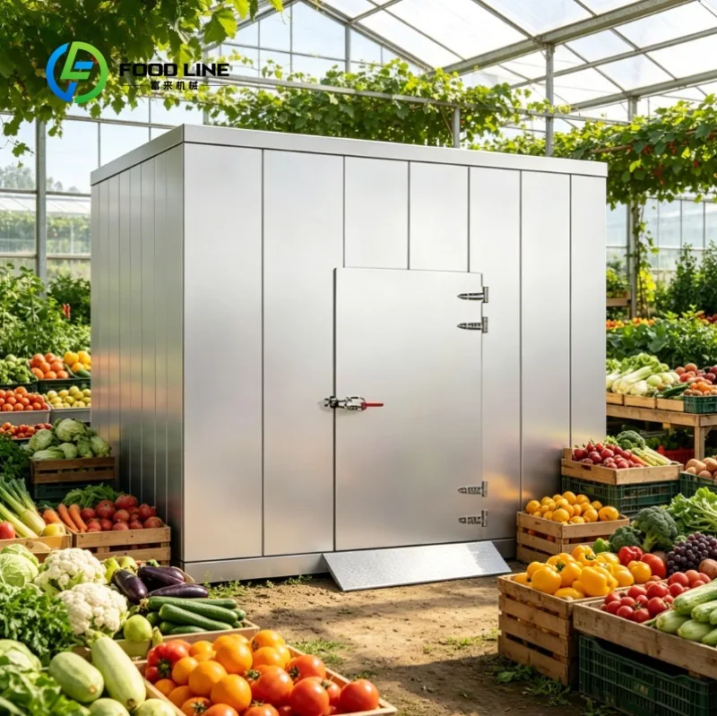 Commercial Cold Room Freezer Industrial Refrigeration Storage Food Preservation Unit with Smart Control