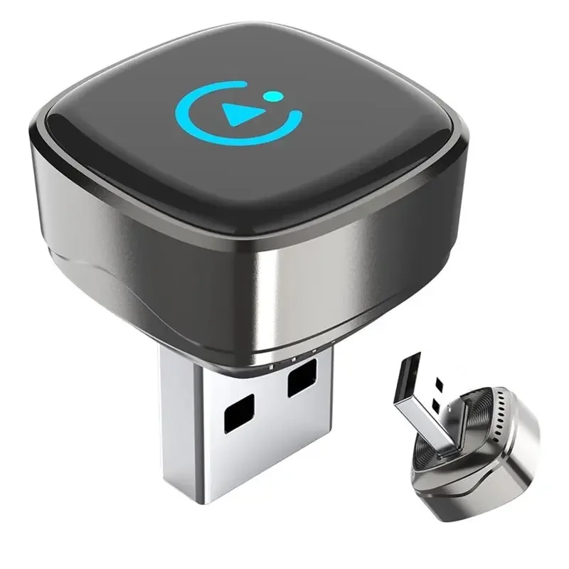 Latest-Wireless Carplay Adapter Plug& Play Fast And Stable For Vehicle Connection Feature