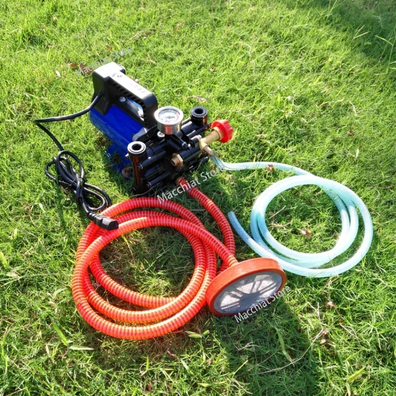 Electric High Pressure Pump Spraying Car Wash Irrigation Sprayer 12V/24V/60V/72V/220V Plunger Agricultural 