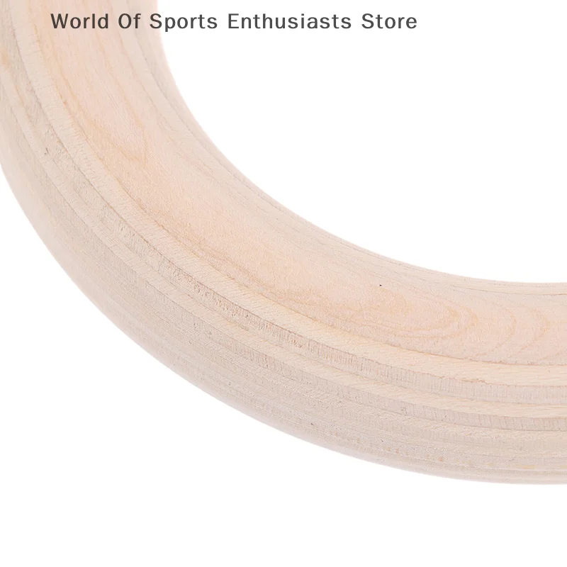 2 قطعة/زوج حلقة خشبية المحمولة كروسفيت الجمباز خواتم رياضة الكتف قوة المنزل اللياقة البدنية التدريب ممارسة البدنية الدائري