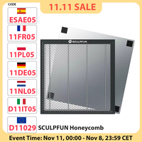 SCULPFUN Laser Cutting Honeycomb Working Table Board Platform for CO2 or diode Laser Engraver Cutting Machine, 400x400x22mm