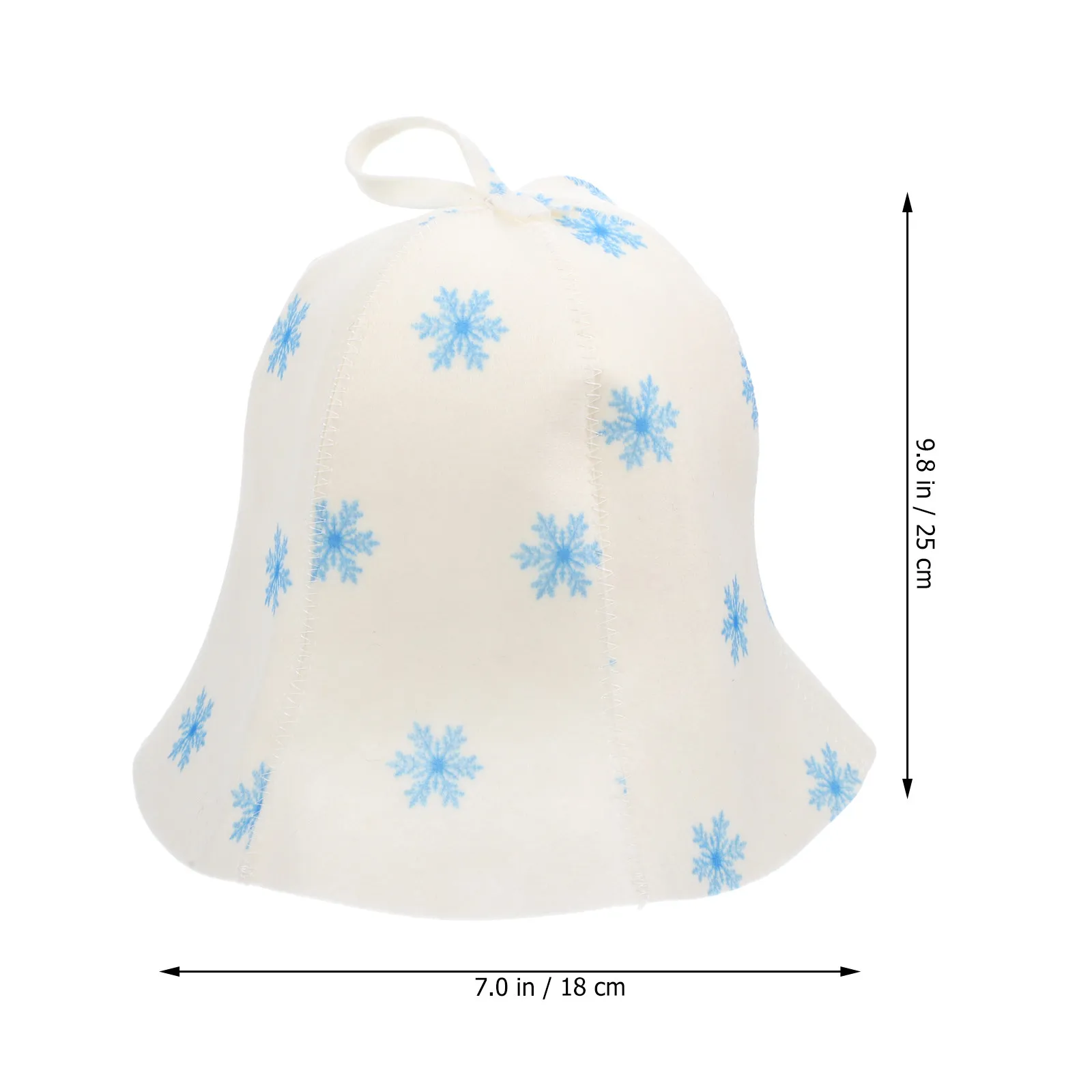 Reusable Sauna Hat Made of High Class Felt Material Soft Comfortable for Natural Curls Long Hair Sauna Bath Shower Steam Room