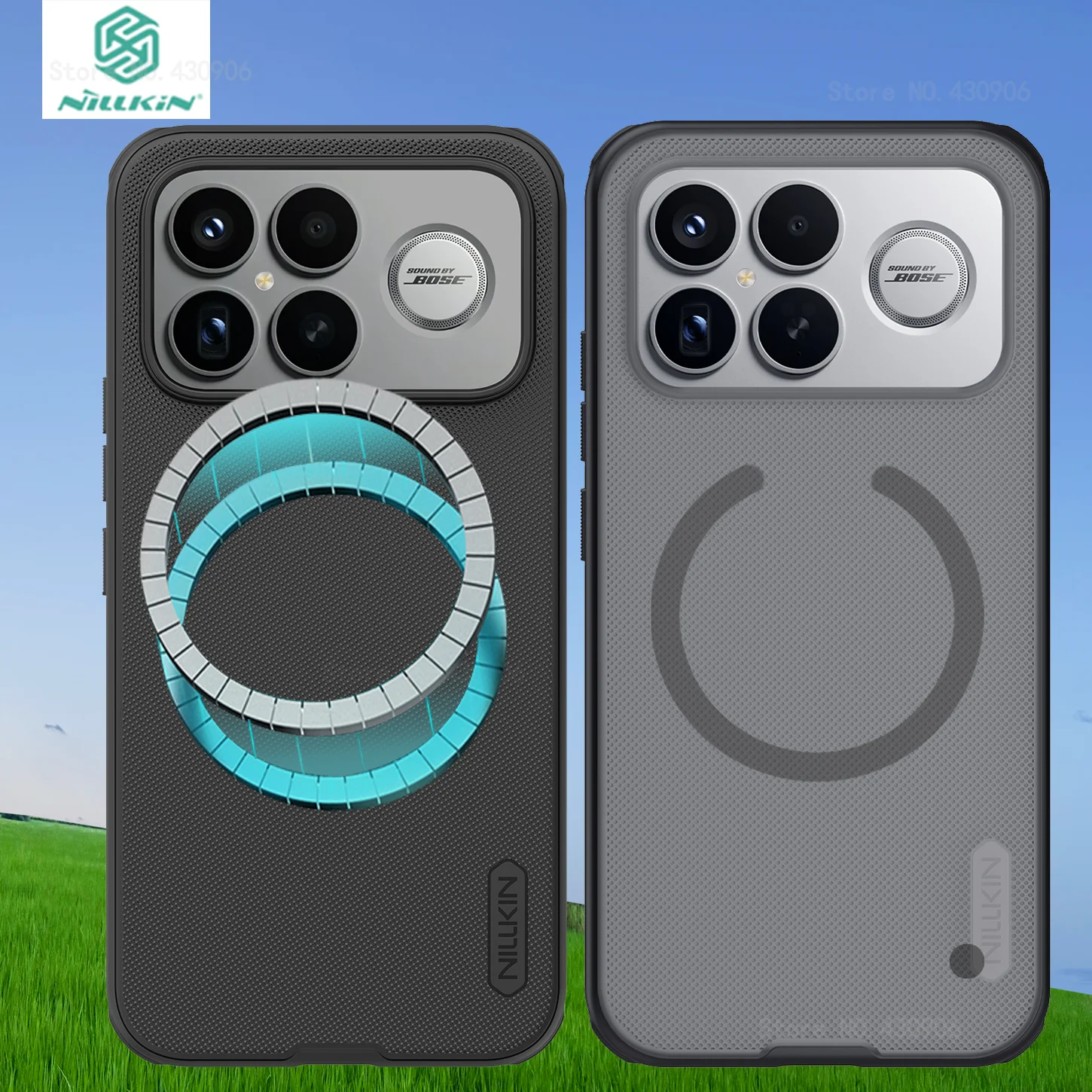 

Для Poco F80 Ultra чехол NILLKIN встроенный чехол с магнитным суперматовым щитком, высококачественный матовый чехол для ПК для Poco F80 Ultra