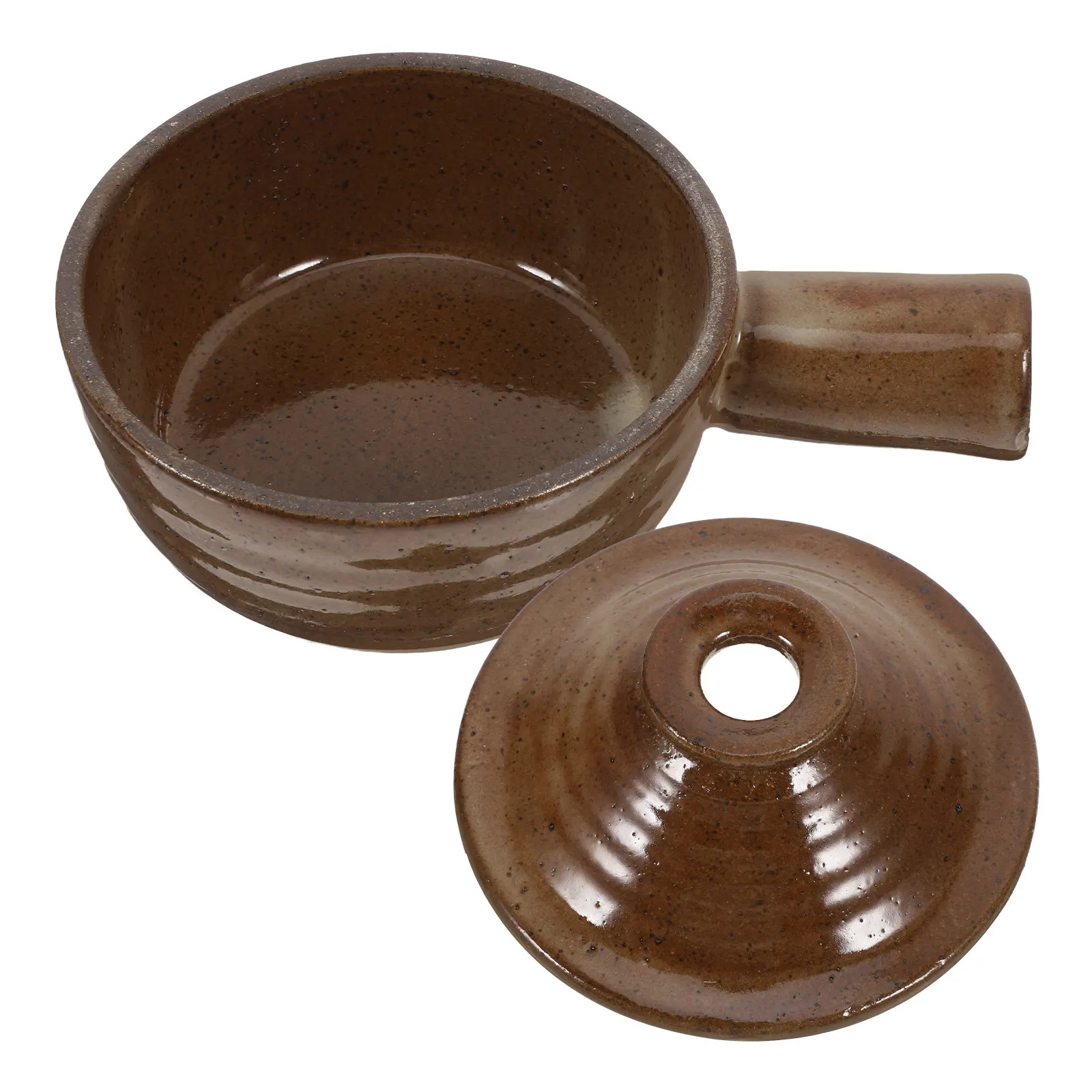 

1Pcs Household Stew Pot Casserole Smooth Surface Nonstick Soup Cooking Tool Clay Pot Microwave Oven Kitchen Cookware