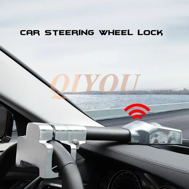 

Car Steering Wheel Lock Universal Security Car Anti Theft Safety Alarm Lock Retractable Anti Theft Protection T-Locks