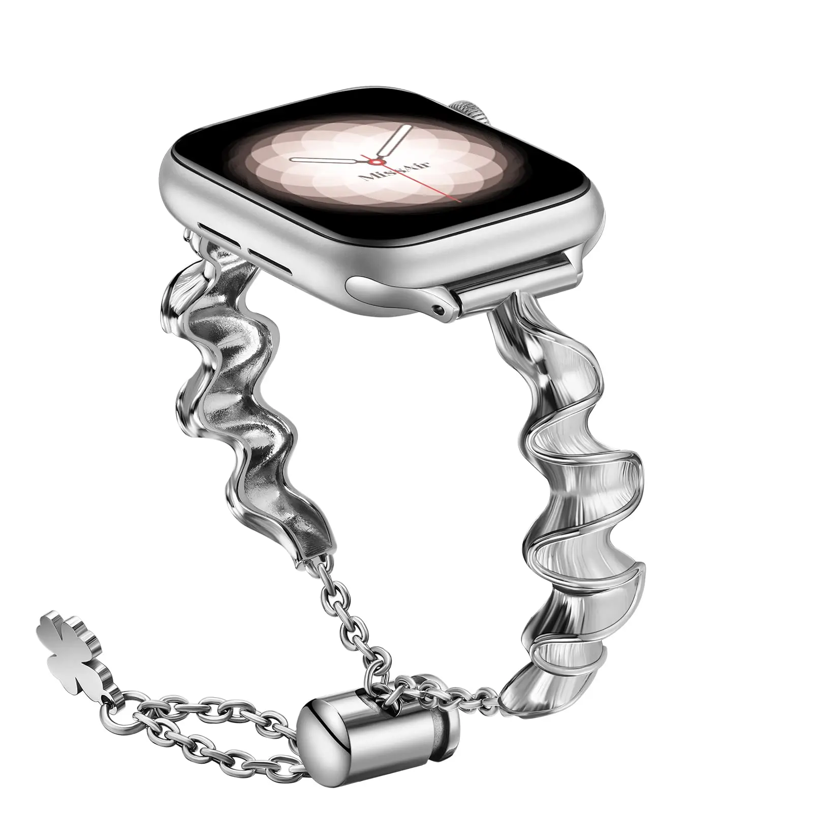 

Стильные ремешки для умных часов из цинкового сплава для Apple Watch 45 мм серии 9