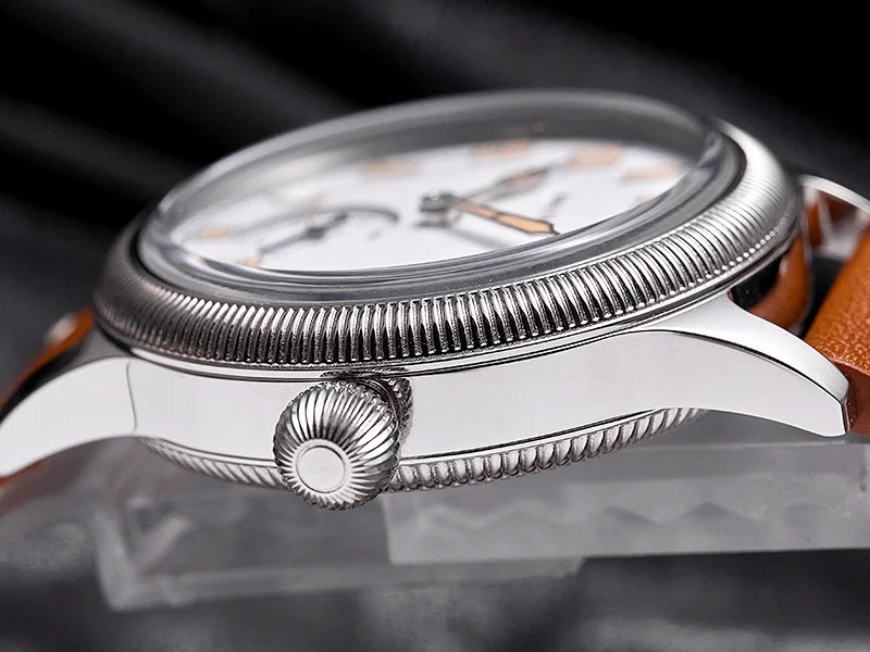 Baltany S2051 Automatische Mechanische Uhr für Herren Retro WW1 Trench Militär-Stil Armbanduhr Vintage Dress Watch ST1701 Retro – Detail 9