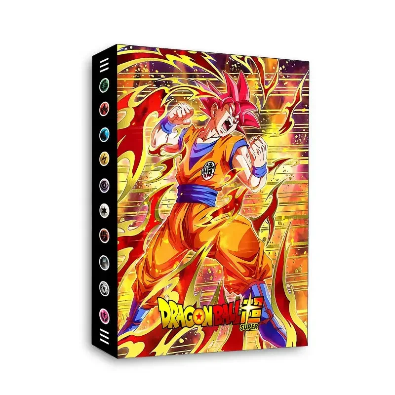 240pcs A Copy Dragon Ball Animation Characters Son Goku Kakarotto Gogeta Card Book Classics Anime Collection Cards Toy Gift