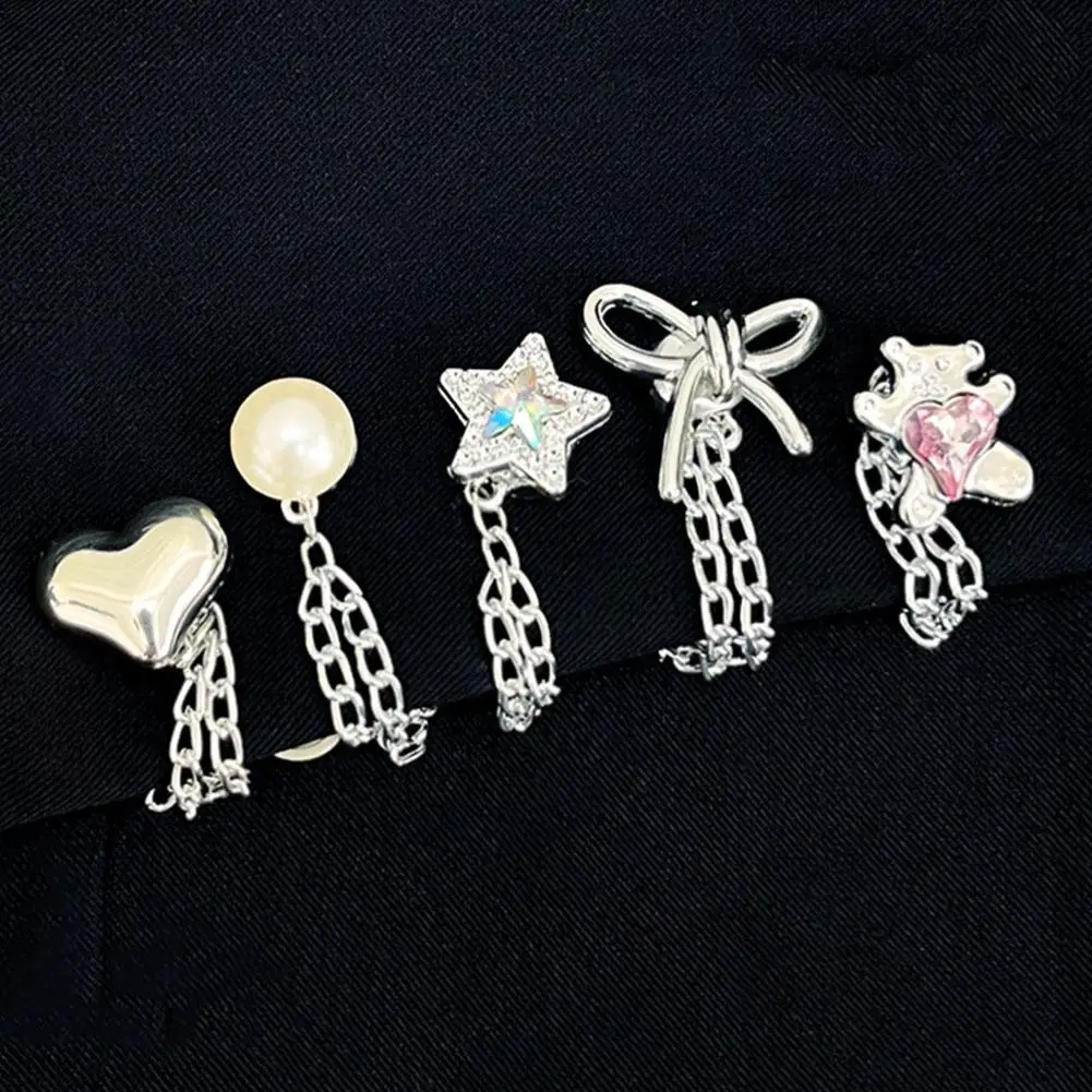 

Multi-function Magnetic Clothing Clip Clothes T-shirt Buckle Leg Hem Chain Tab Magnetic Trouser Fixed Cuff Clamp Clasp Pull J9o8