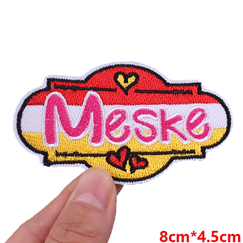 Nederland Oeteldonk embleem geborduurde patches kikker patch Nederland carnaval patches voor kleding uniform DIY opstrijkbare patches