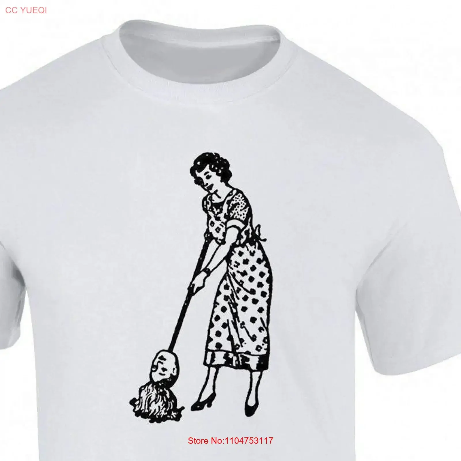 New Mop Head Women's defence league T shirt Vintage Design Hand Screen Limited Edition Organic Cotton Garment vintage Washed