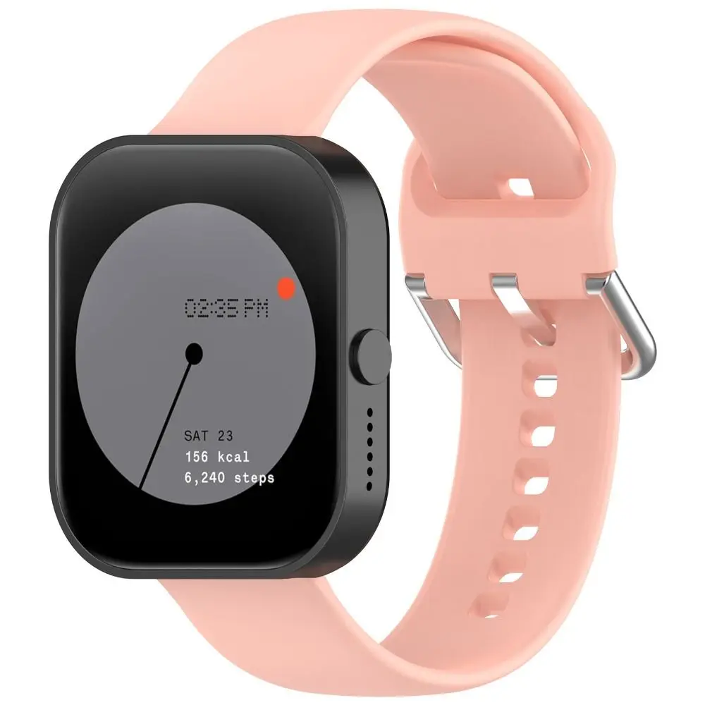 Pulseira de silicone de substituição macia pulseira 22mm acessórios pulseira de relógio inteligente para cmf relógio pro