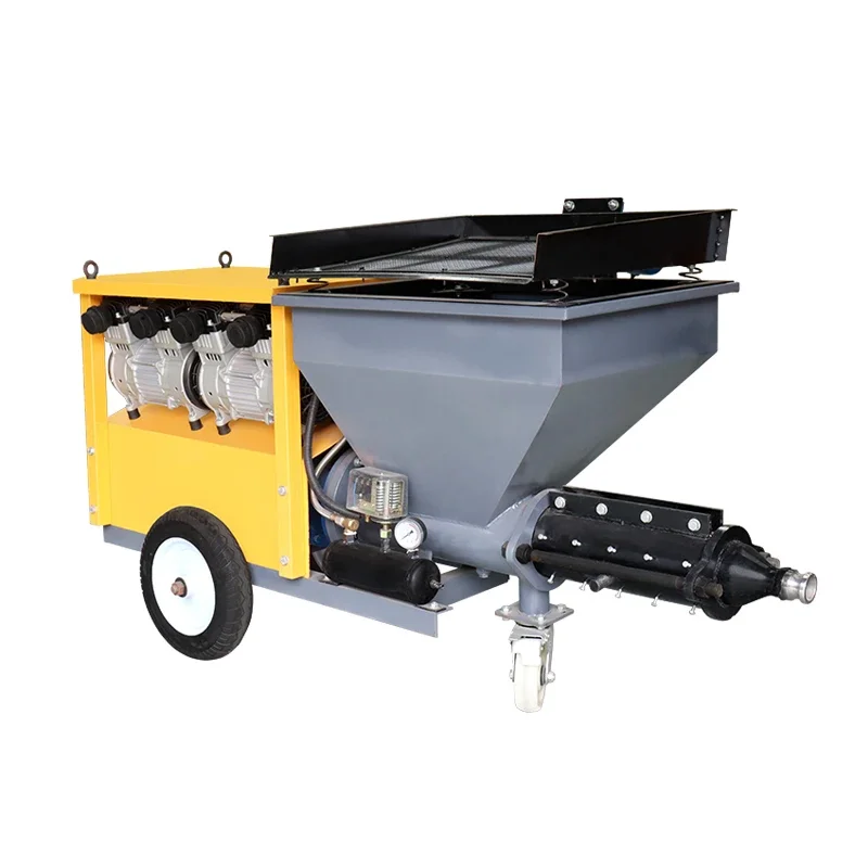 

Mortar Spray Machine Construction Site Cement Powder Wall Plaster Concrete Spraying Machine