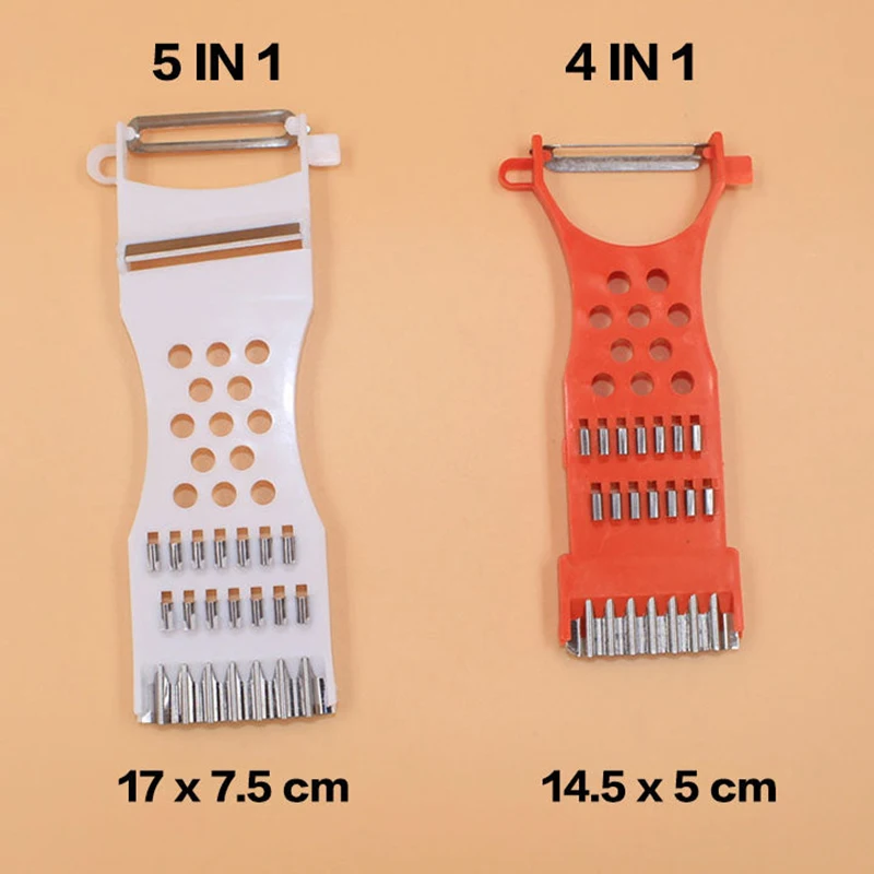 5 In 1 Carrot Grater Vegetable Cutter Kitchen Accessories Mashers Home Cooking Tools Fruit Grater Potato Peeler Cutter