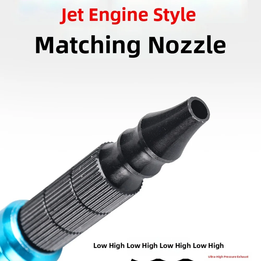 2026 Adjustable High Pressure Air Duster Portable Mini= Blower For Car Cleaning Electronics Dust Removal Tool Kit 6mm Fit