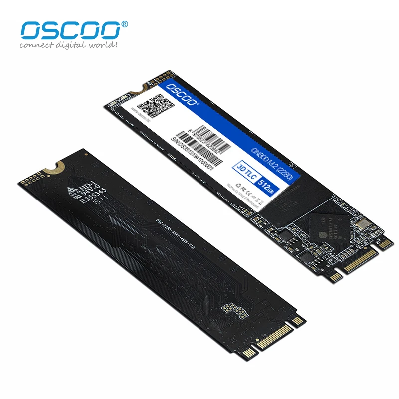 Imagem -02 - Oscoo M.2 2280 Ssd 128gb 256gb 512gb 1tb Disco Rígido M.2 Ngff Sata3 gb s Unidade de Estado Sólido Interno para Laptop Notebook Desktop