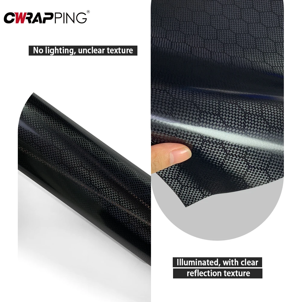 Motorcycle Stickers Carbon Fiber Diamond Forged Wrap Film Helmet Console Computer Laptop Skin Decoration for Car Accessories