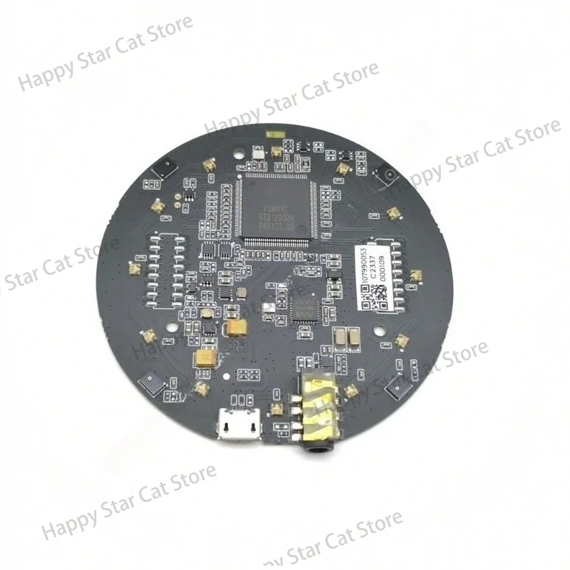 ReSpeaker Mic Array V2.0 USB Microphone Array AI Intelligent Speech Voice Recognition Development Board For Raspberry pi 4 B