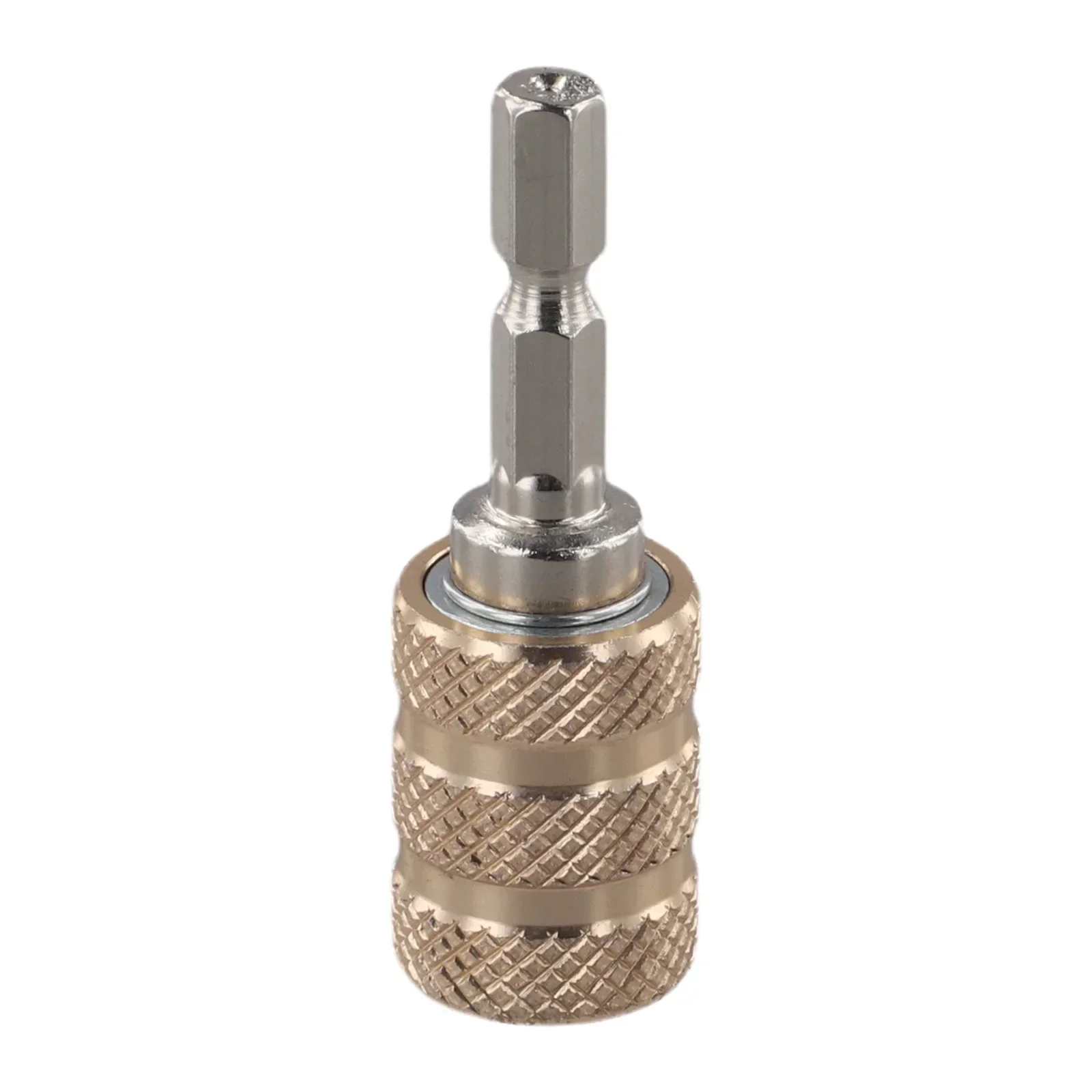 Metal 6 35mm Hex Shank Quick Change Connector For Drill Bits With Magnetic Lock Designed For Efficient Bit Replacement