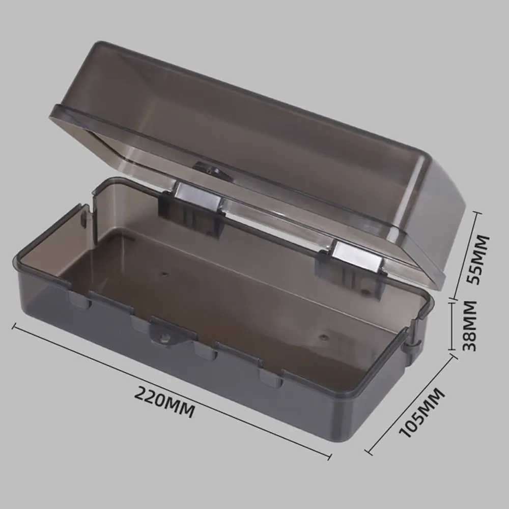 Robuste Kunststoff-Steckerbox, Diebstahlschutz, wasserdichte Kabelmanagementbox, schützt die Steckdose, wetterfeste Steckdosenschutzhülle für den Außenbereich