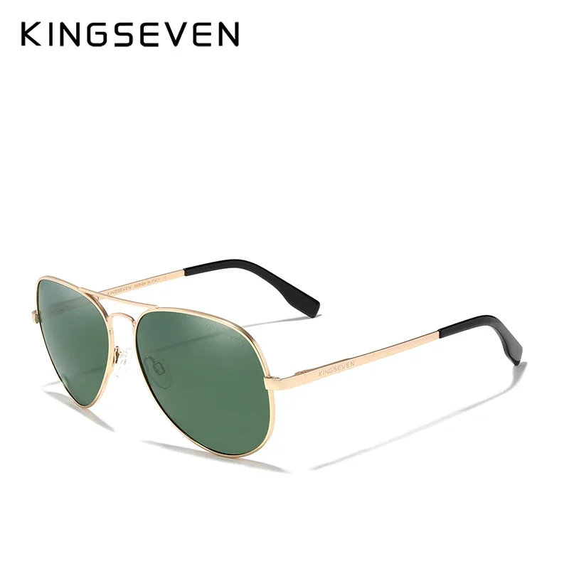 KINGSEVEN Aluminum Magnesium Men's Sunglasses Polarized Men Mirror Glasses Male Eyewear Accessories For Men