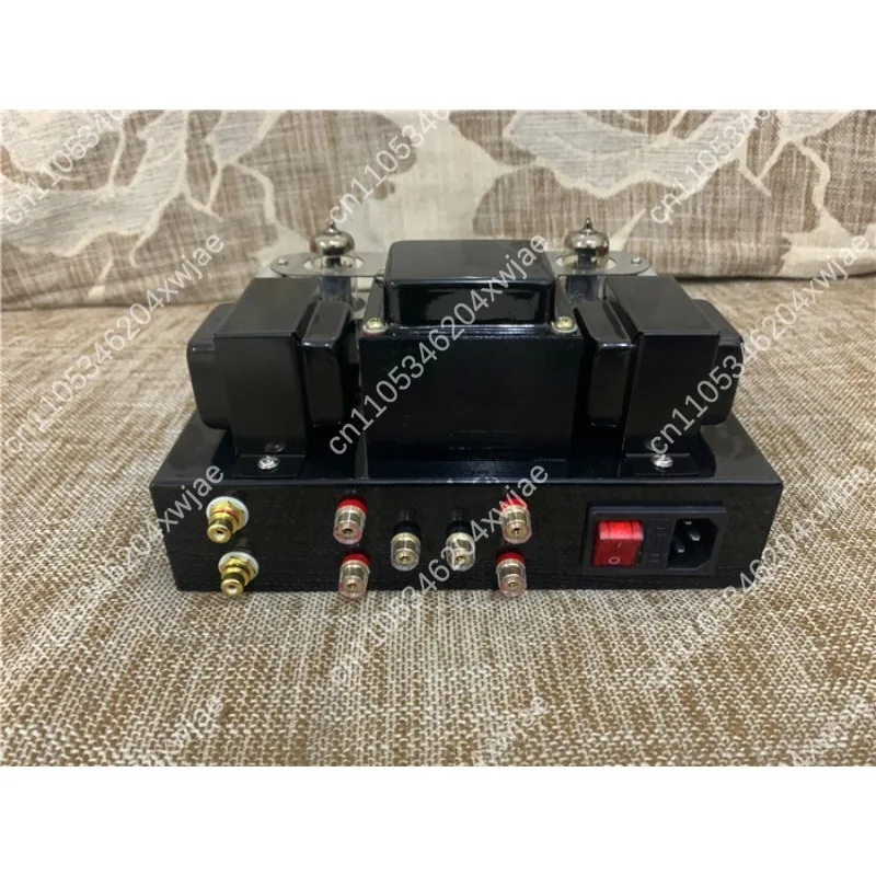 6N2 6P1 HiFi Vacuum Tube Amplifier DIY Kit Single-ended Class A Stereo Amp with Rectifier Tube for Speaker
