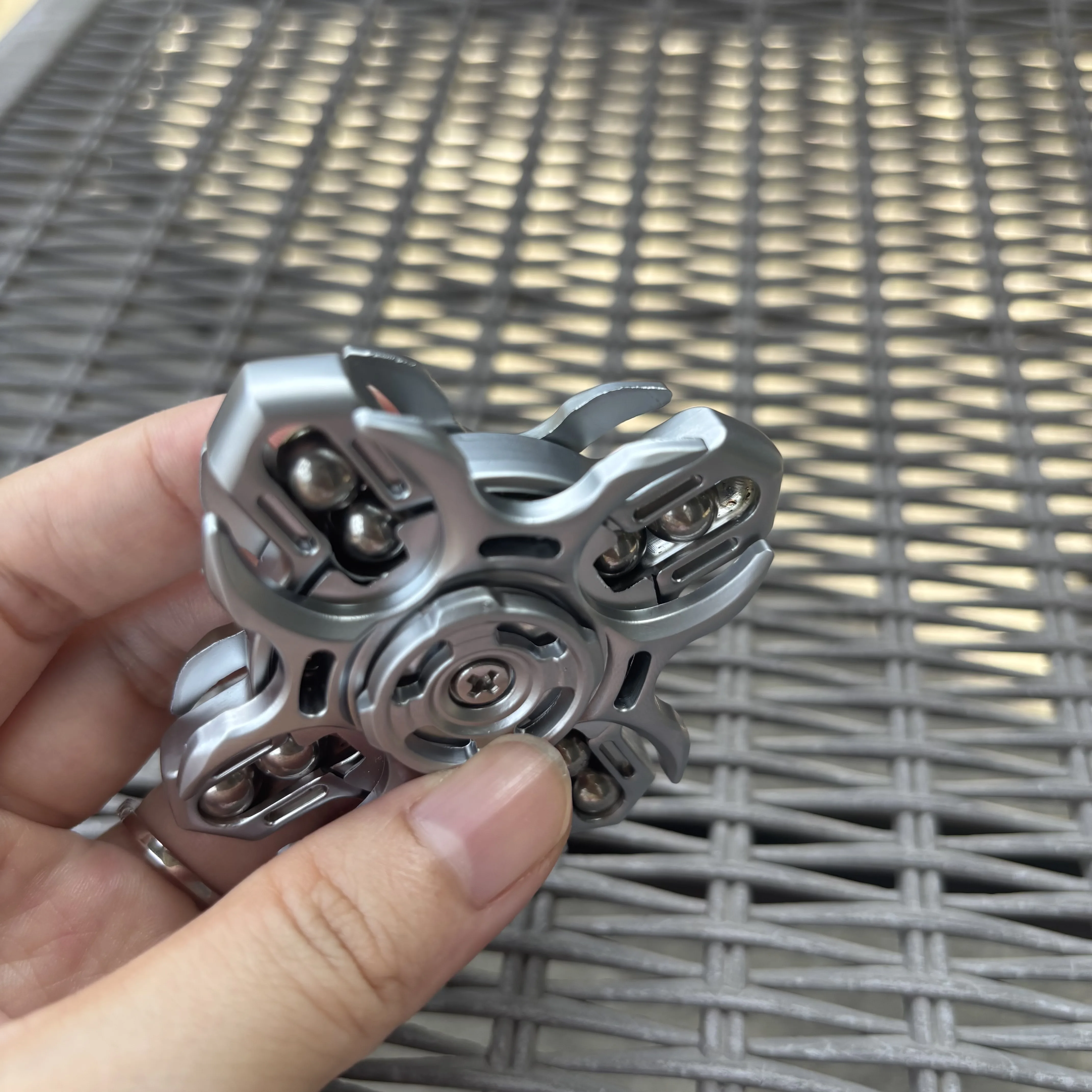 Fidget Spinner EDC Spinner Ręczny Dwustronne Łączenie Zabawka Antystresowa ADHD Koncentracja Zabawki Fidget dla Dorosłych