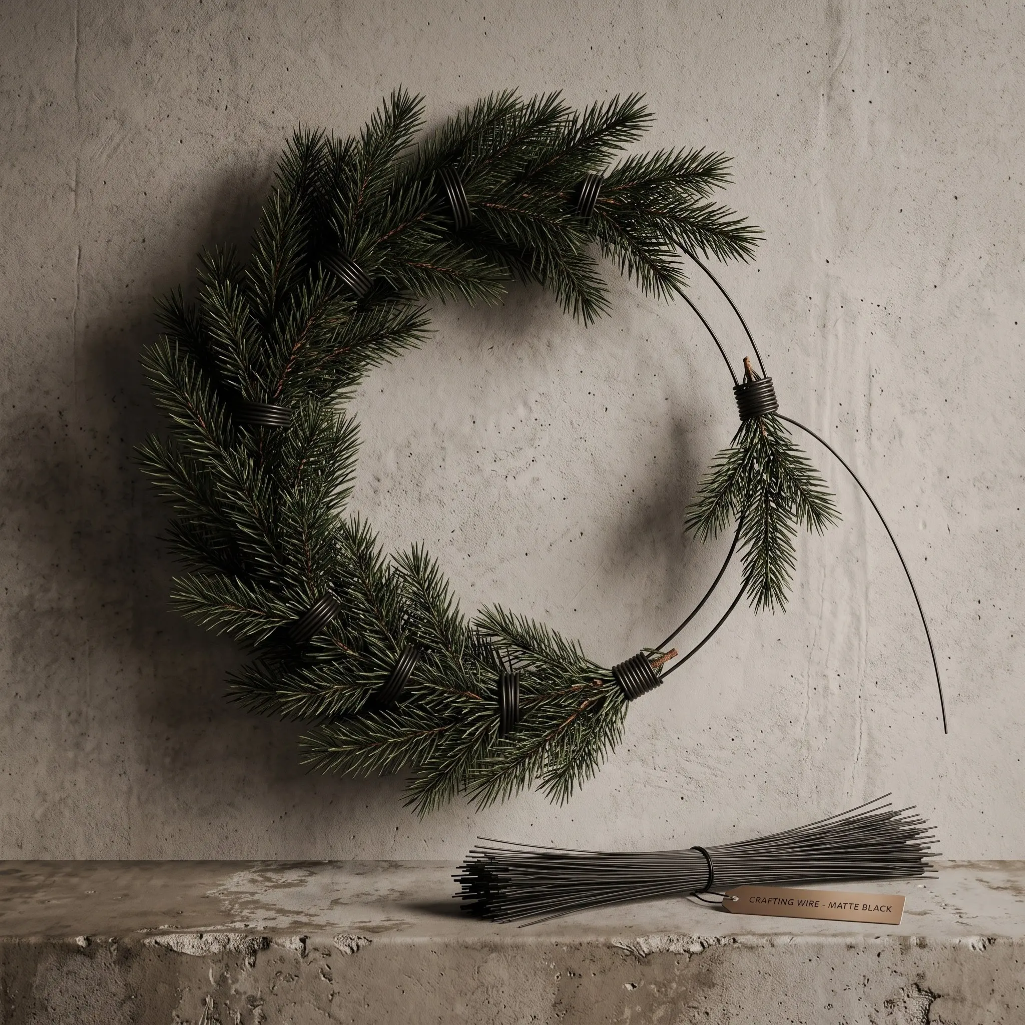 Florist Wreath Supply - 200개입 종이 포장 꽃철사, 부드러운 철제