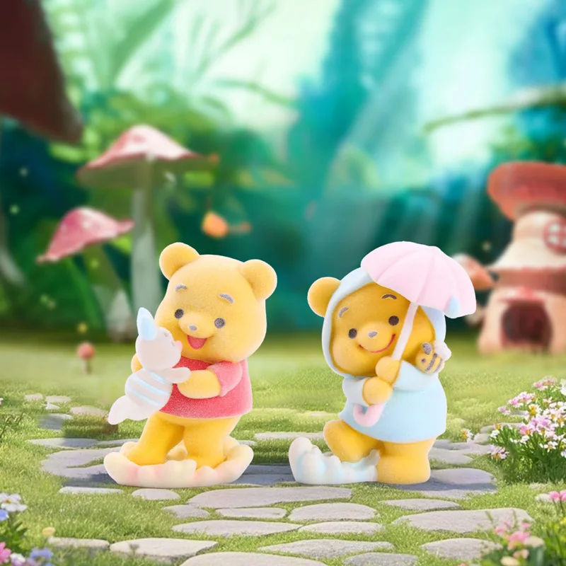 جديد نيني سر Realm Fugitive Good Bear Plucked صندوق أعمى الرسوم المتحركة ويني ذا بوه دمية الحلي صندوق مفاجأة هدية المهرجان #4