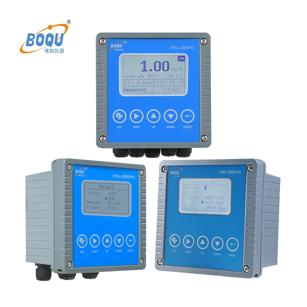 PXG-2085Pro Industrial Waste Water Process Water Hot Selling Economic Online Ion Measurement Meter Fluorine Ion Analyzer