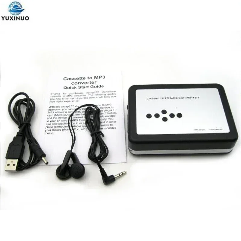 EZCAP231 Cassette Player USB Walkman Cassette Tape Music Audio to MP3 Converter Save MP3 File to USB Flash Drive EZCAP 231