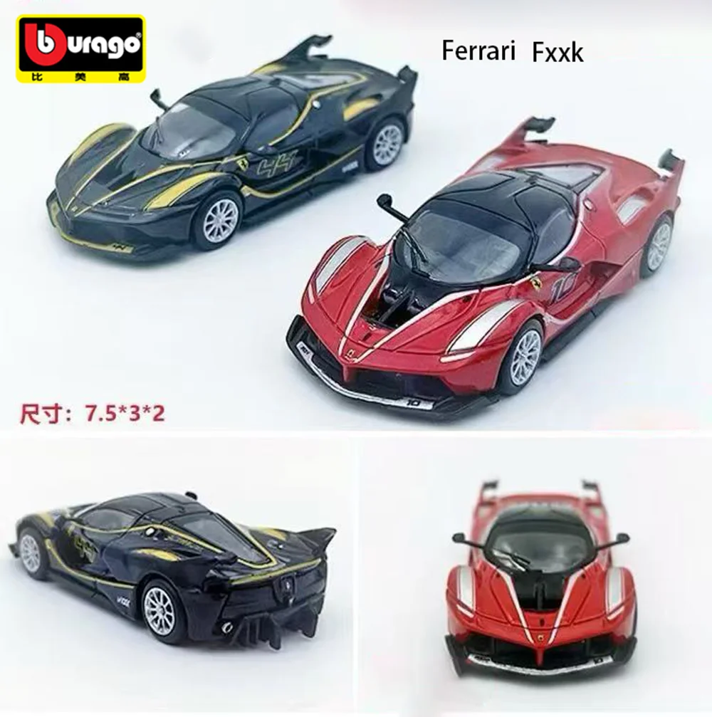 

Новый продукт Bburago 1:64 Ferrari FXX K, настоящий авторизованный литой сплав, статическое украшение для спортивного автомобиля, коллекция подарков