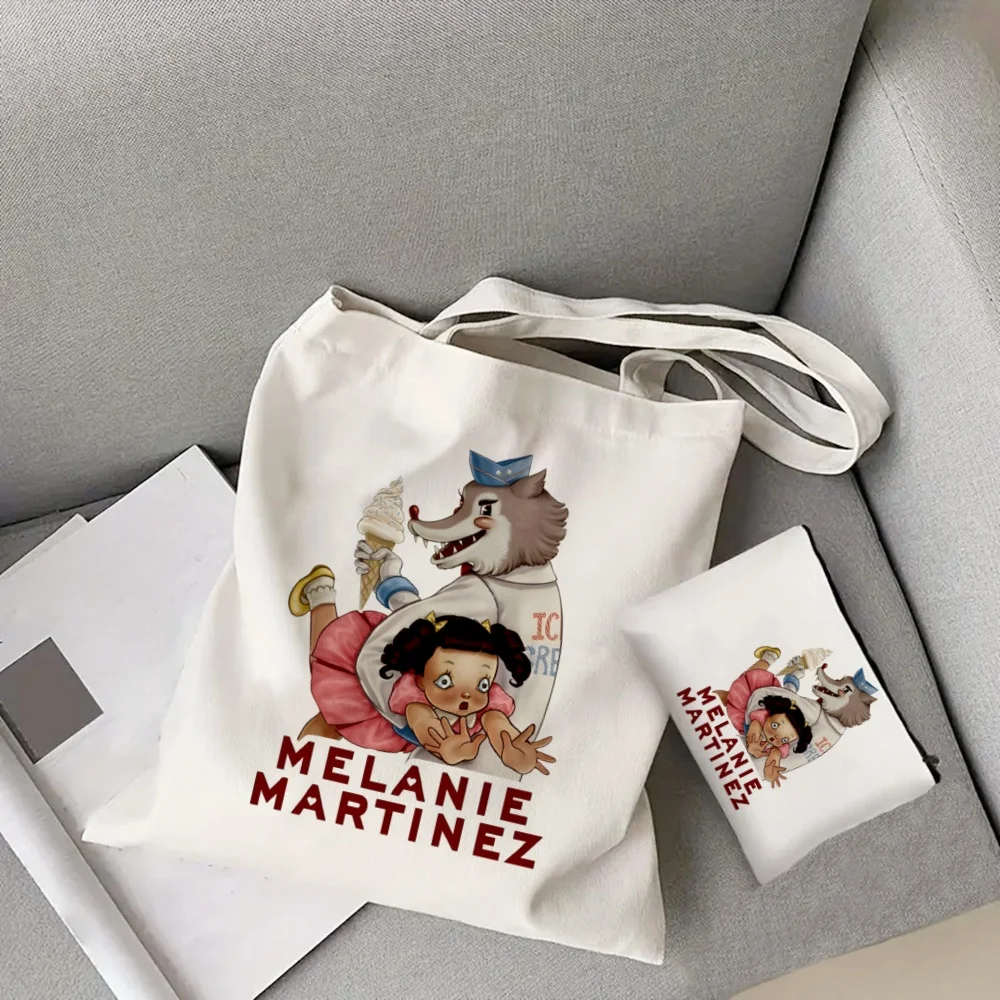 Melanie Martinez Tote Bag Set, Crybaby Shoulder Bag For Women, Large Capacity Shopping Bag With Coin Purse Gift For Women's Day