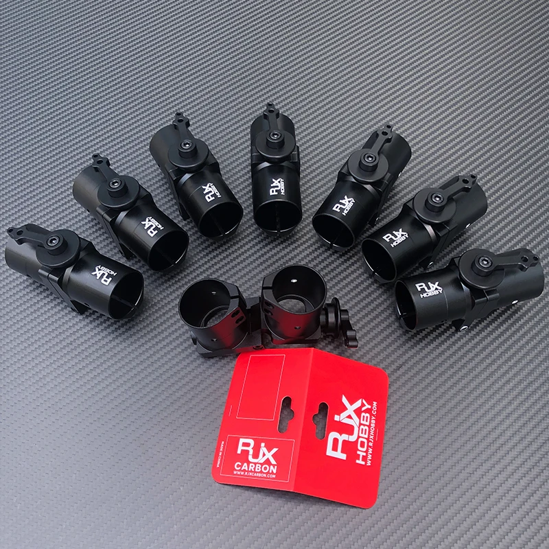 

RJXHOBBY 1 шт. алюминиевый складной соединитель для трубок 28/30/35/40 мм с ЧПУ для БПЛА/мультикоптеров для защиты растений