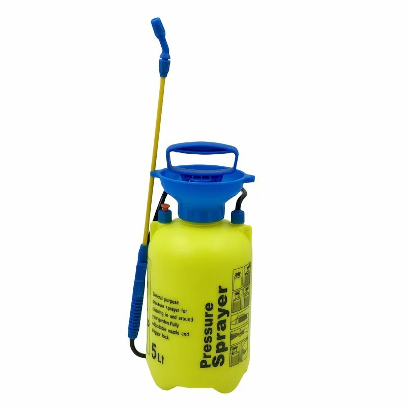 농업용 고효율 플라스틱 전기 배낭, 농가 물 펌프, 수동 농가 정원 전기 분무기, 5L