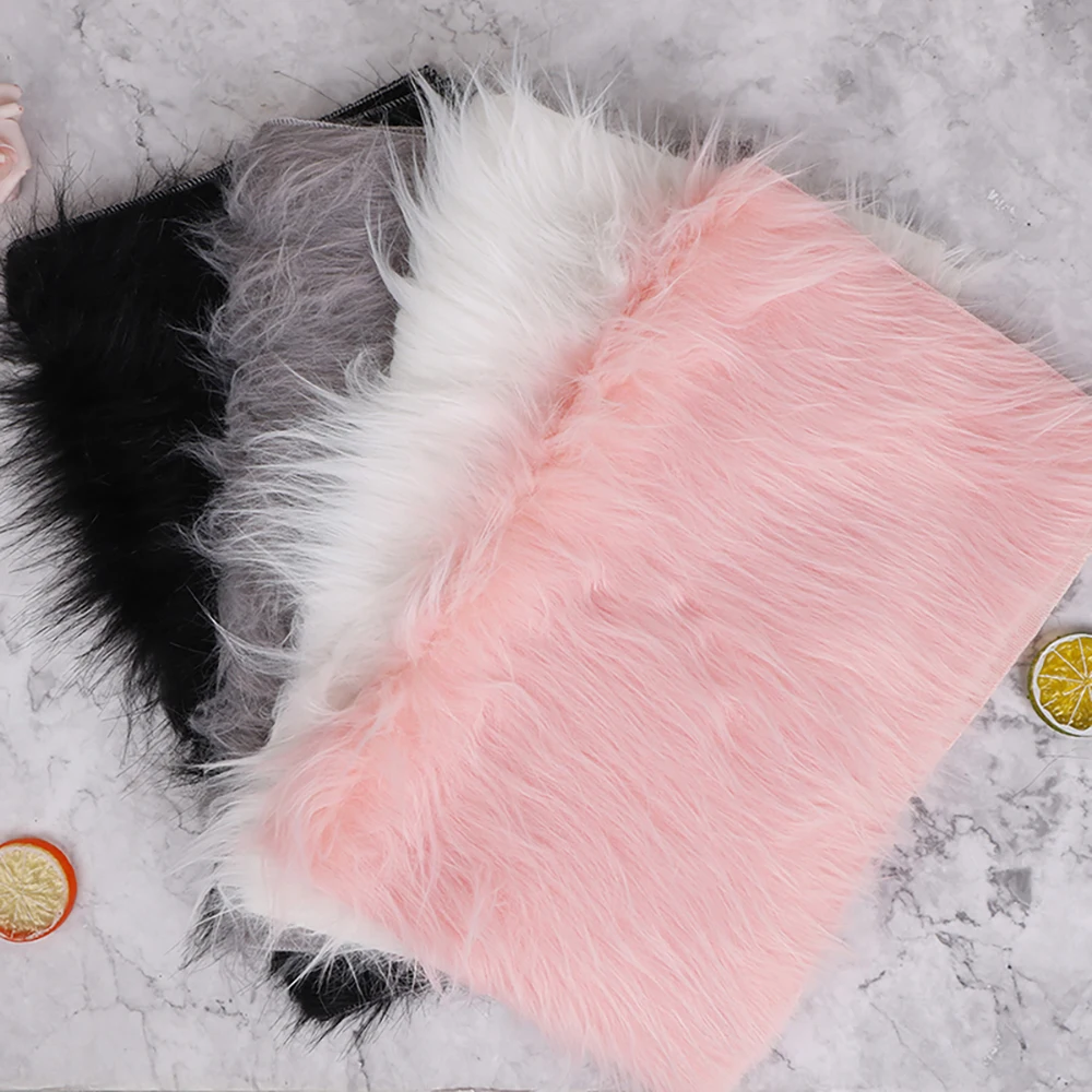 40*50cm for Take Pictures Soft Fur Nail Art Table Mat Nail Art Equipment Manicure Practice Cushion Background Photo Tool