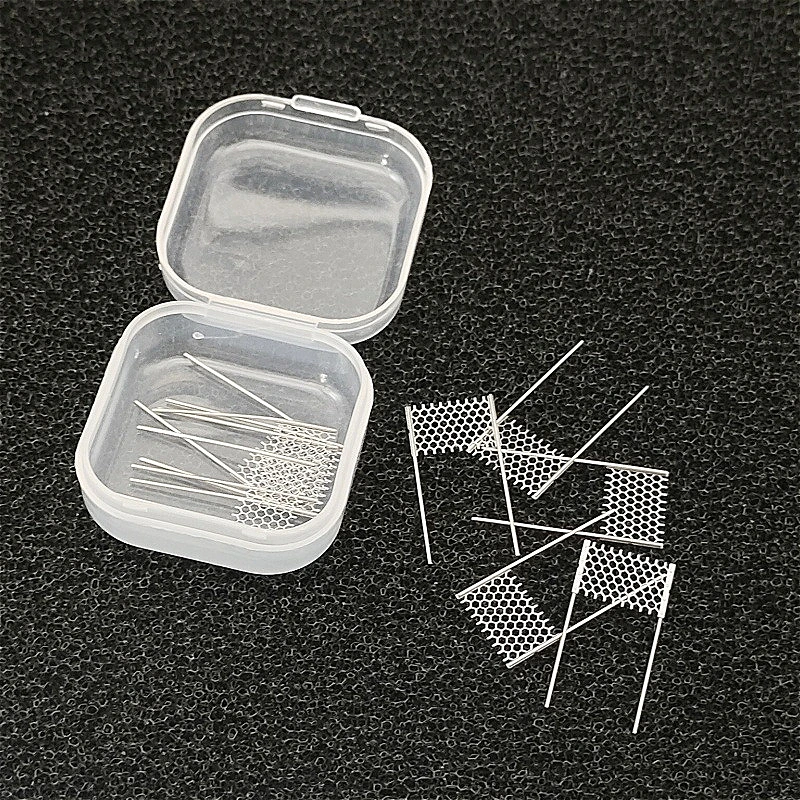 10 قطعة/صندوق 0.2/0.3/0.6/0.8/1.0ohm إعادة بناء الحرارة شبكة المقاومة سلك أداة إصلاح الملحقات #4