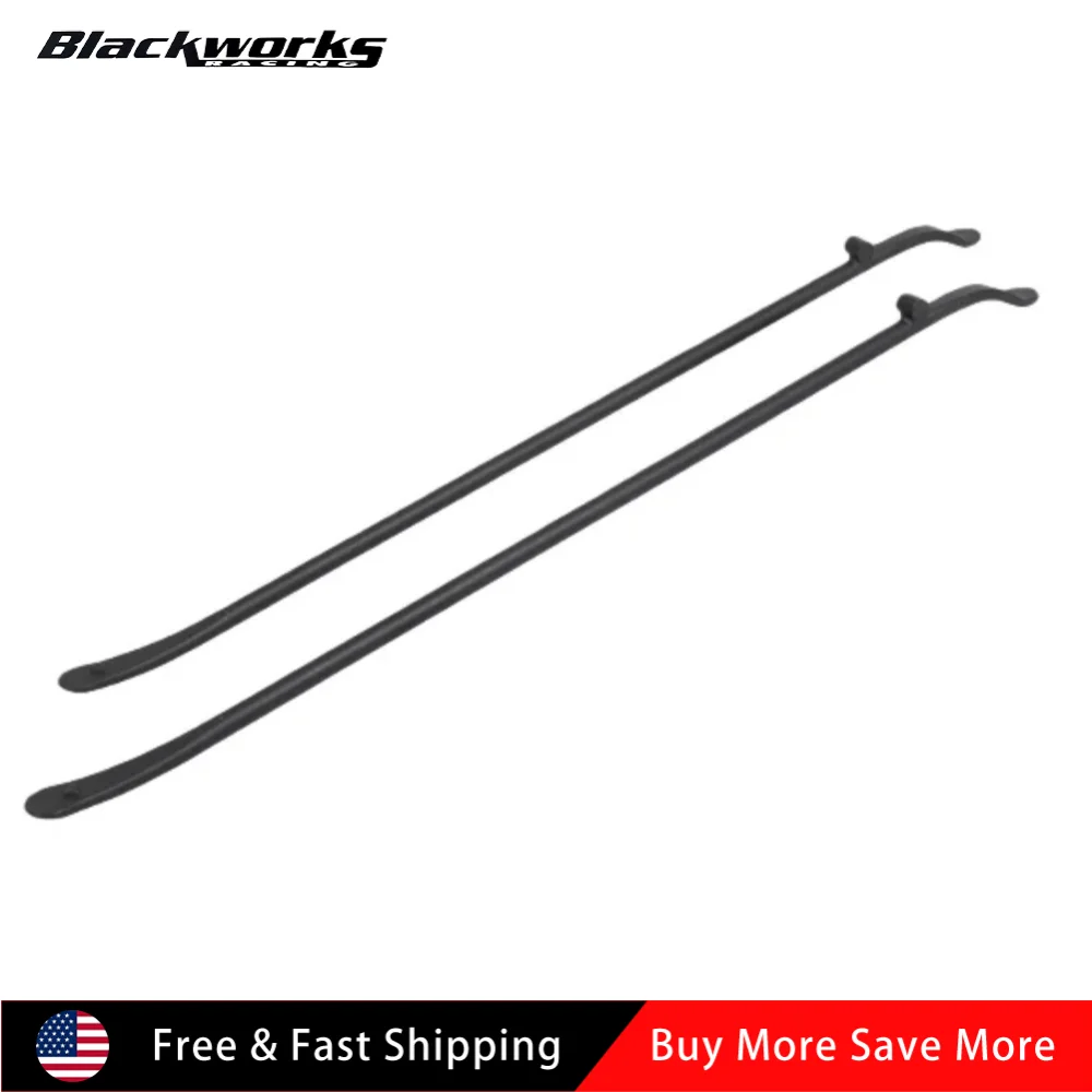 

2 шт. 37-дюймовые черные железные инструменты для монтажа и демонтажа бескамерных шин для квадроциклов, UTV, RV, мотоциклов, прицепов, тракторов